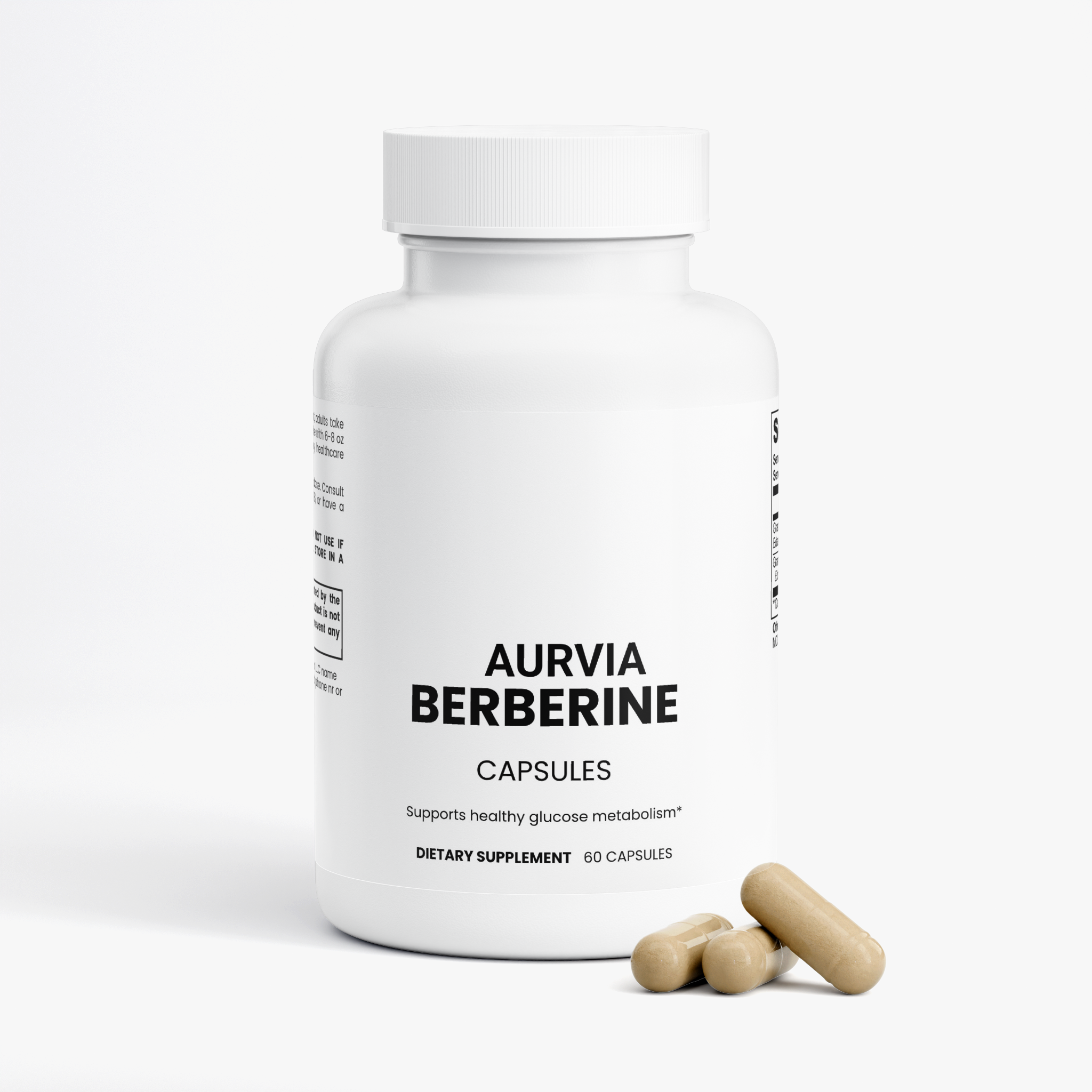Aurvia Berberine 1200 mg — Blood Sugar & Metabolism Support