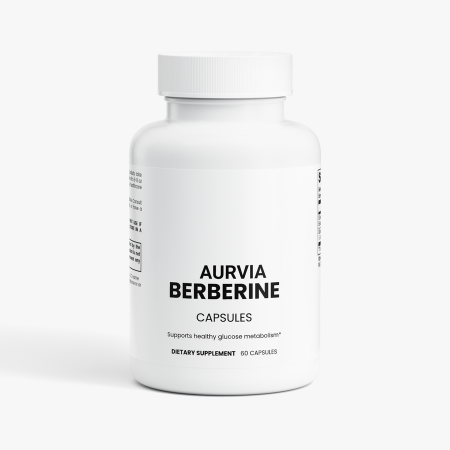 Aurvia Berberine 1200 mg — Blood Sugar & Metabolism Support