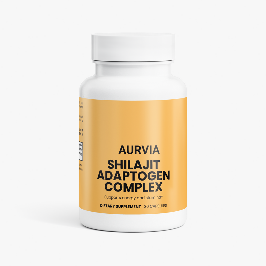 Aurvia Shilajit Complex — Fulvic Acid, Energy & Vitality
