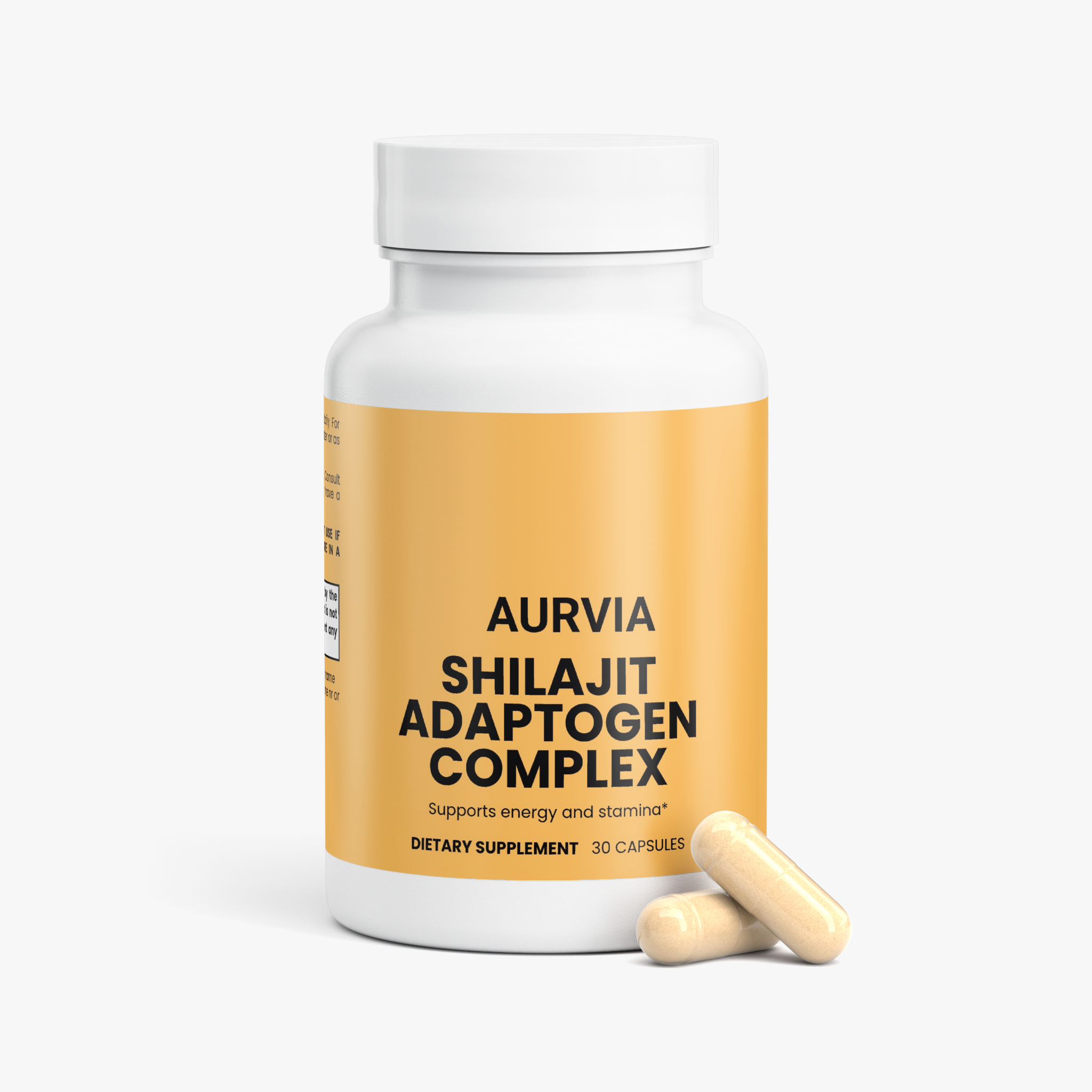 Aurvia Shilajit Complex — Fulvic Acid, Energy & Vitality