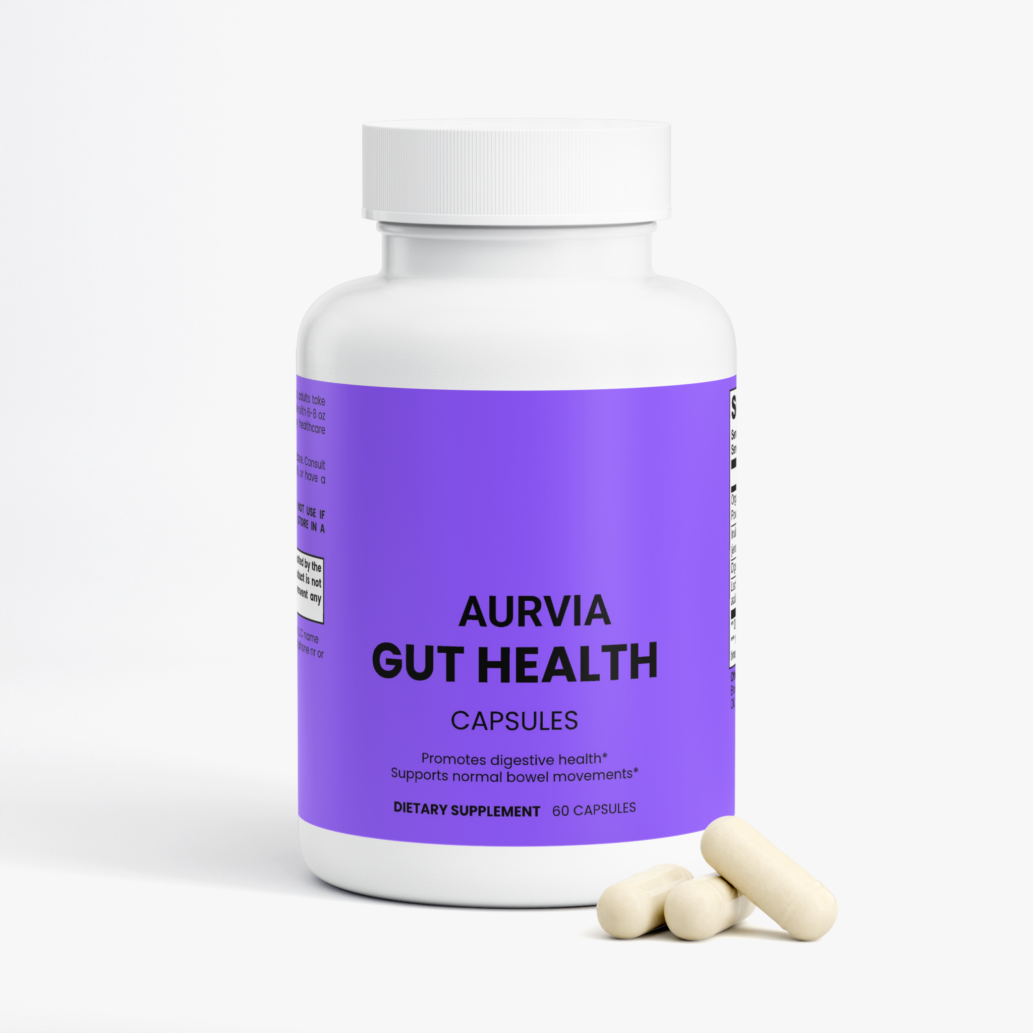 Aurvia Gut Health — Prebiotics, Probiotics & Apple Cider Vinegar