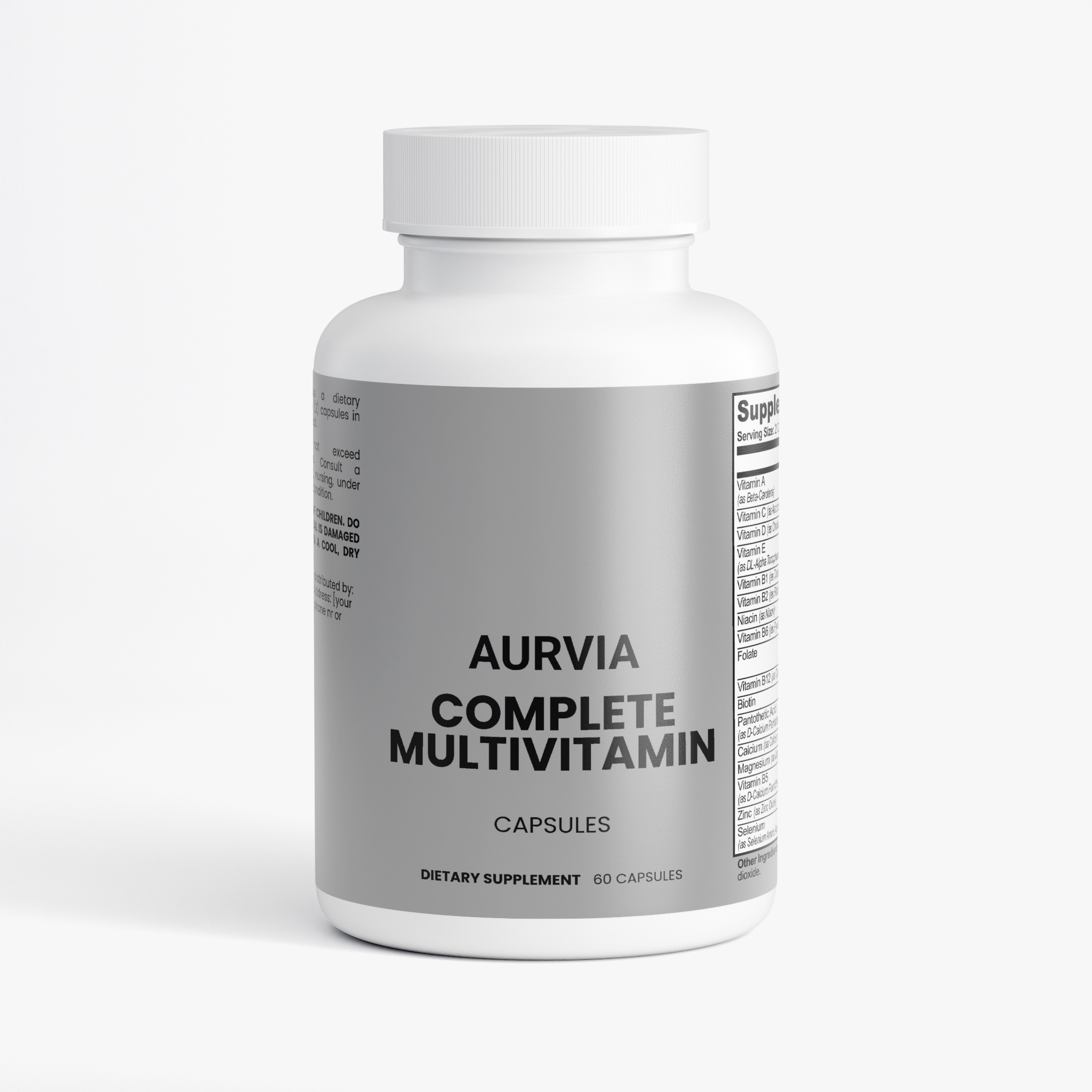Aurvia Complete Multivitamin — Daily Energy & Immunity