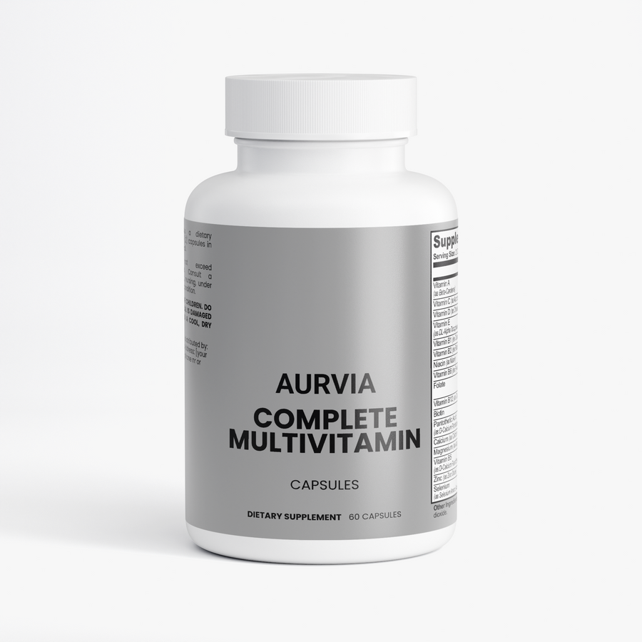 Aurvia Complete Multivitamin — Daily Energy & Immunity