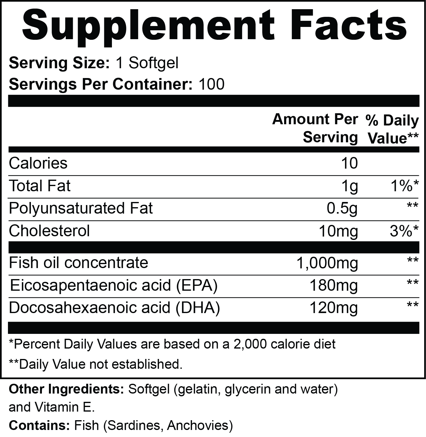 Aurvia Omega-3 — EPA & DHA for Heart, Brain & Vision